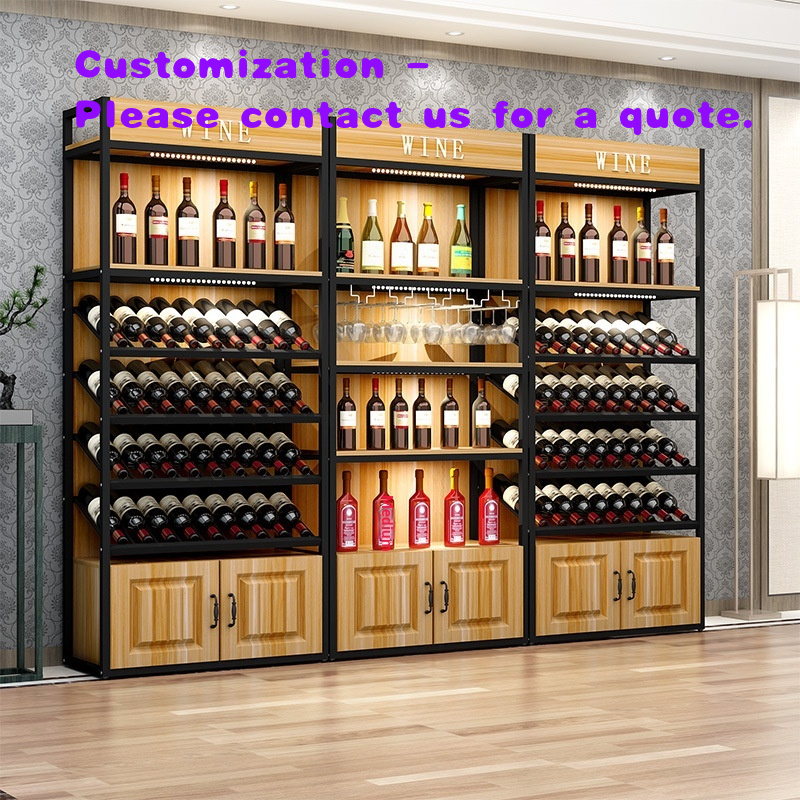 Wine Beer Supermarket - Szafka ekspozycyjna na wino i piwo