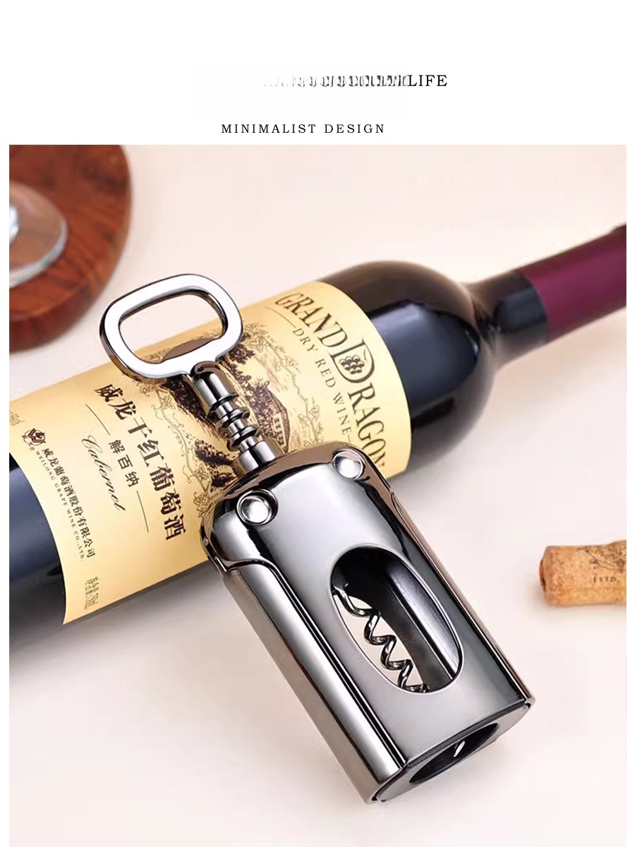 Wine Beer Red - Wielofunkcyjny otwieracz do butelek Tlife do