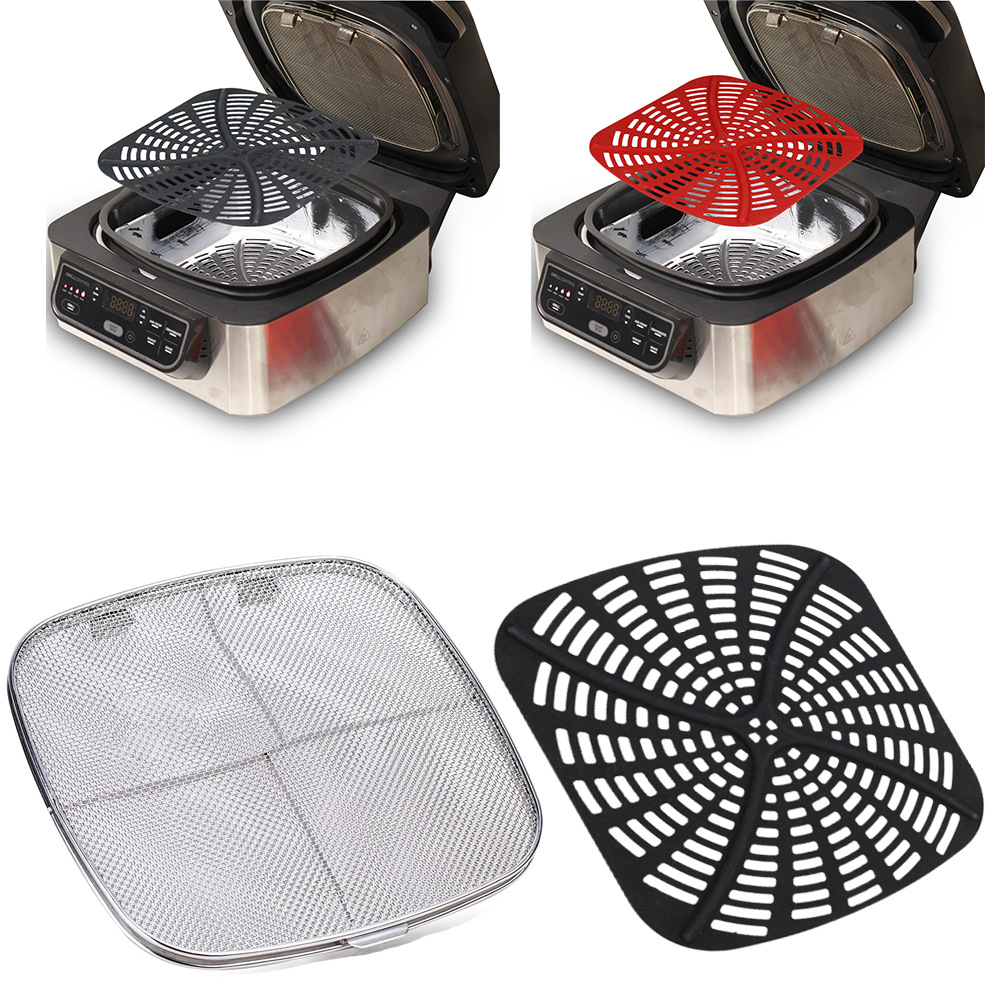 Ninja Air Fryer Af101 - Osłona przeciwpryskowa ze stali nierdzewnej do