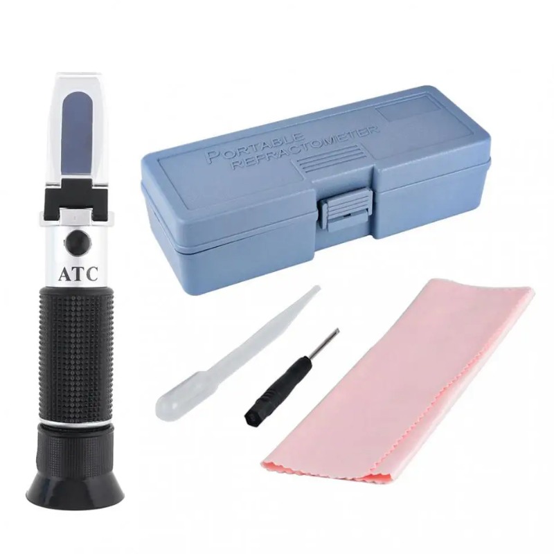 Wine Beer Combination - Analizator cukru, przenośny tester RSG-100ATC, czarny