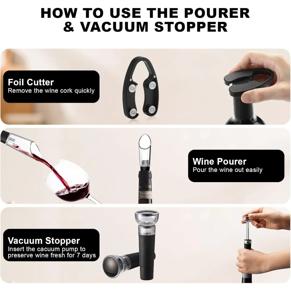 Elektryczny otwieracz do wina  – Wine Opener Electric recenzja i cena