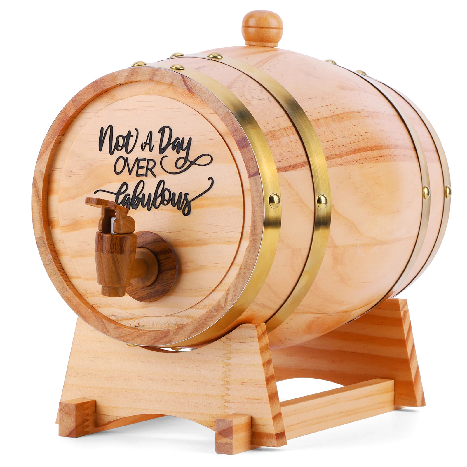 Drewniane beczki na whisky 3L  – Wine Beer Tequila recenzja i cena