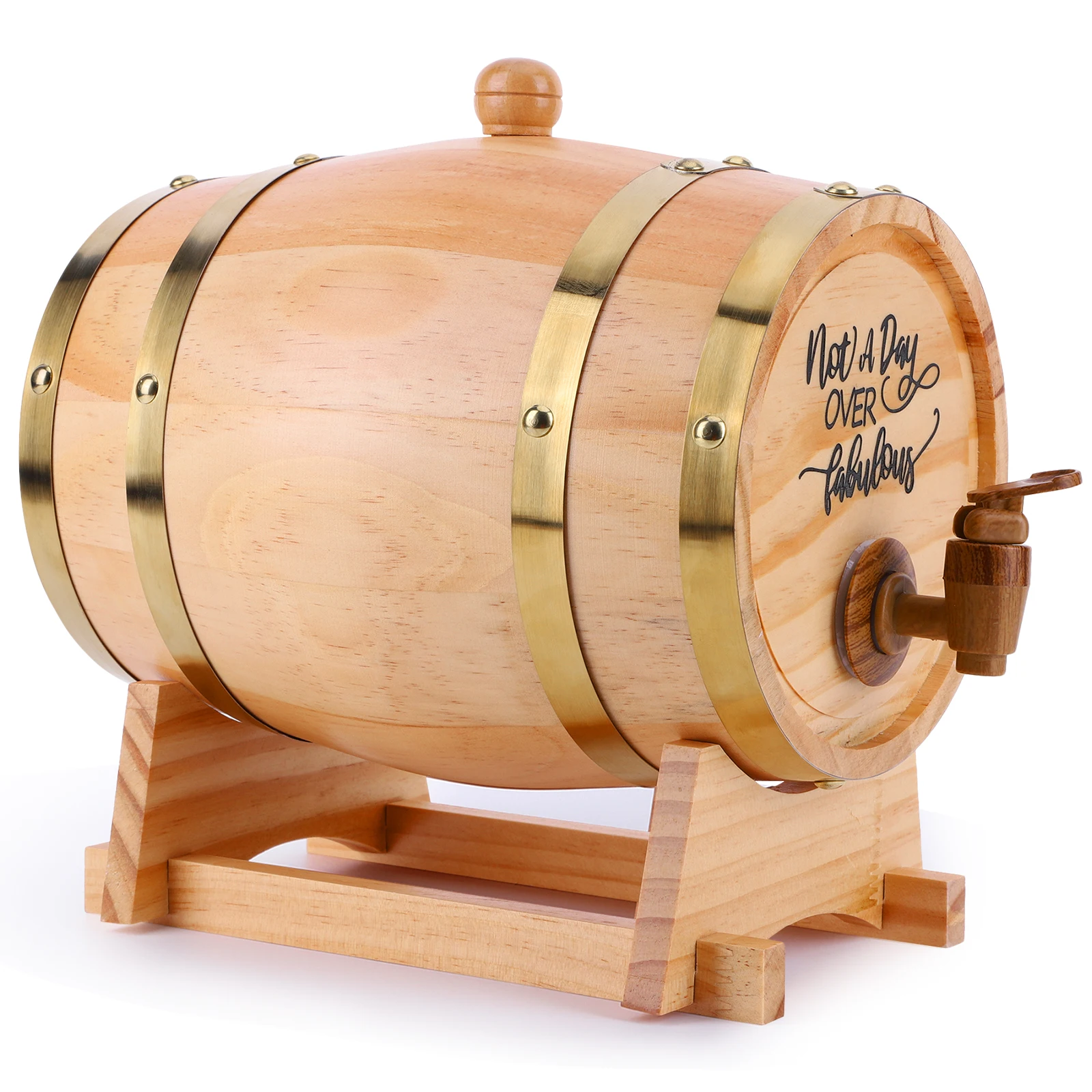 Drewniane beczki na whisky 3L  – Wine Beer Tequila recenzja i cena