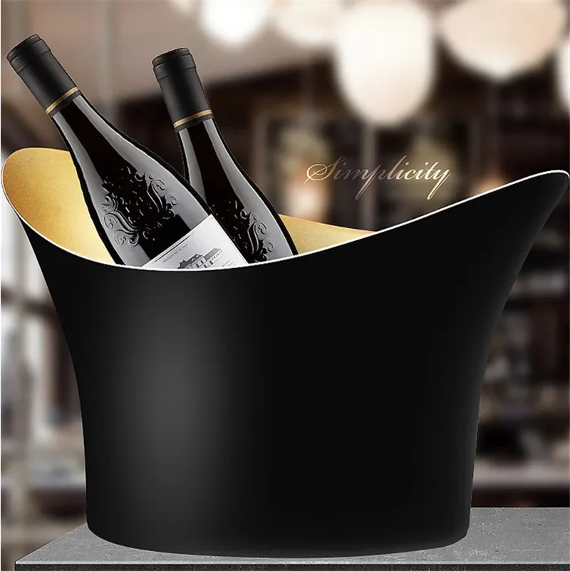 Duży kubeł na szampan, kubeł n – Ice Bucket Silver recenzja i cena