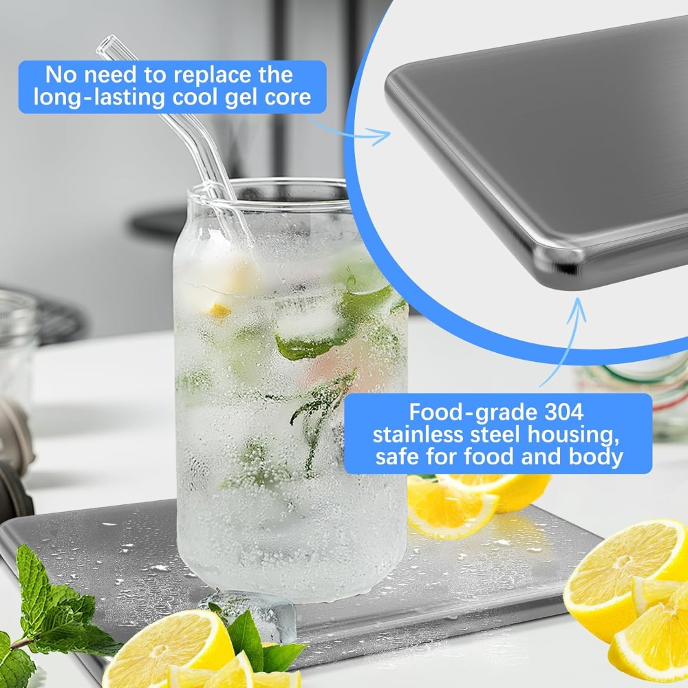 Wkłady chłodzące do lunchboxów – Ice Bucket Silver recenzja i cena