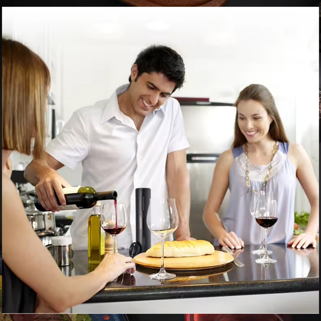 Elektryczny otwieracz do wina  – Wine Opener Electric recenzja i cena