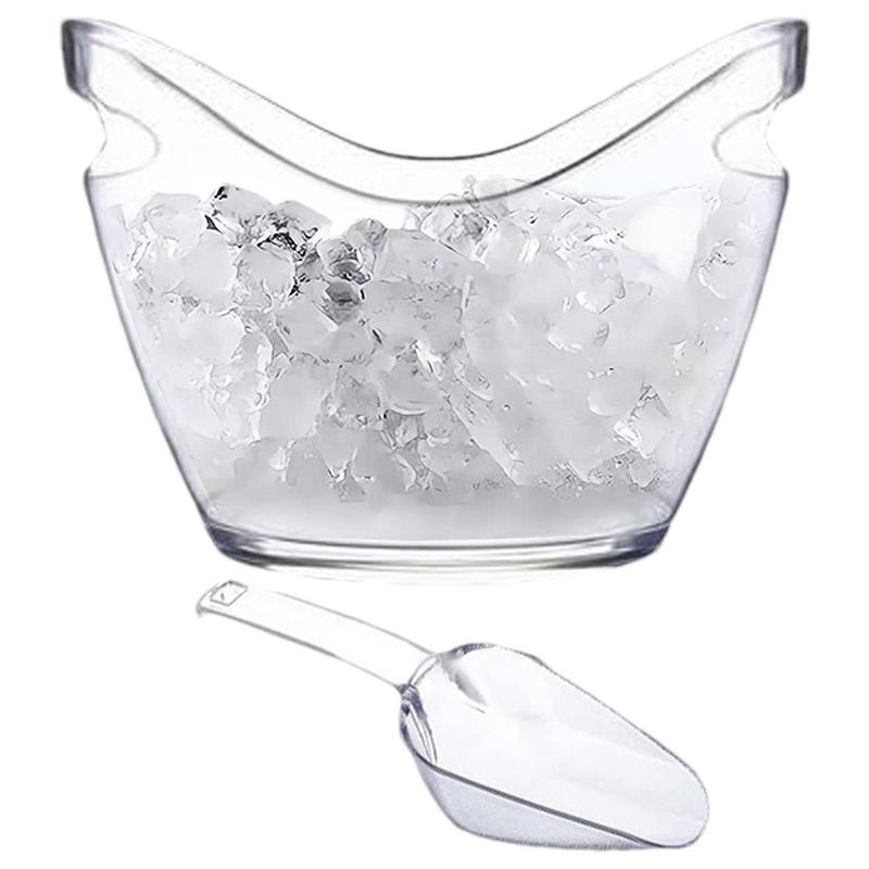 Przezroczyste wiaderko na lód  – Ice Bucket Silver recenzja i cena