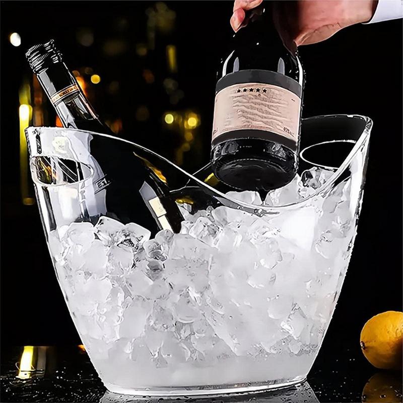 Przezroczyste wiaderko na lód  – Ice Bucket Silver recenzja i cena