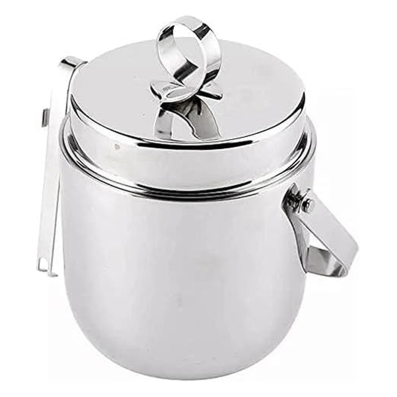 ABRE-Ice Bucket ze stali nierd – Ice Bucket Silver recenzja i cena