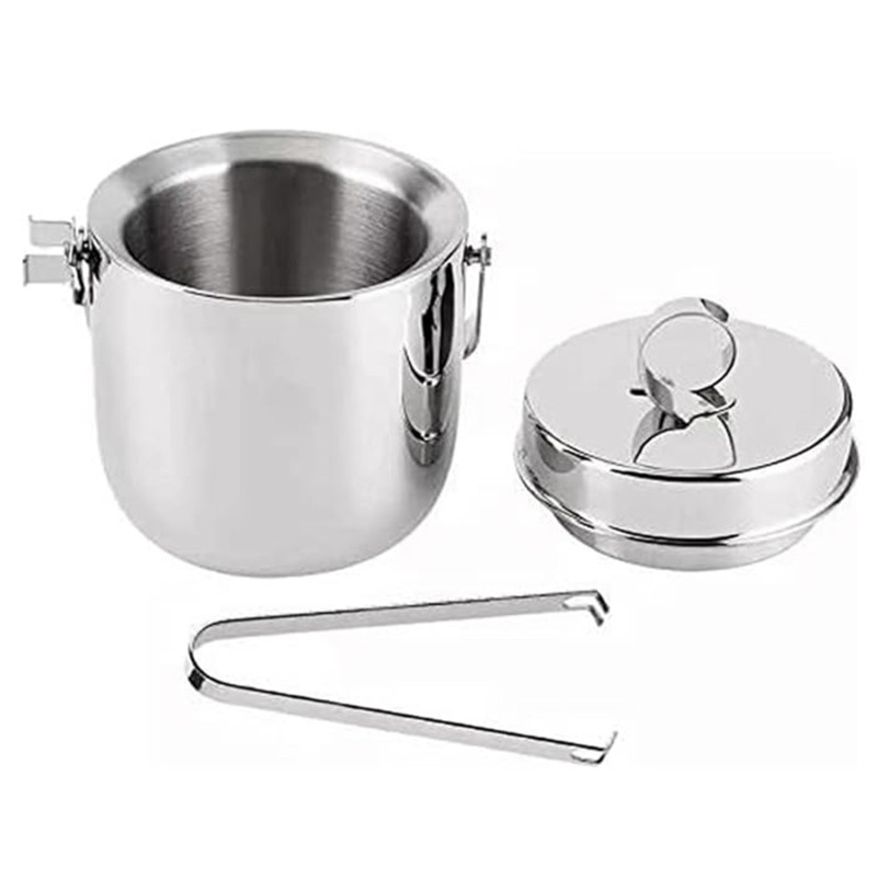 ABRE-Ice Bucket ze stali nierd – Ice Bucket Silver recenzja i cena