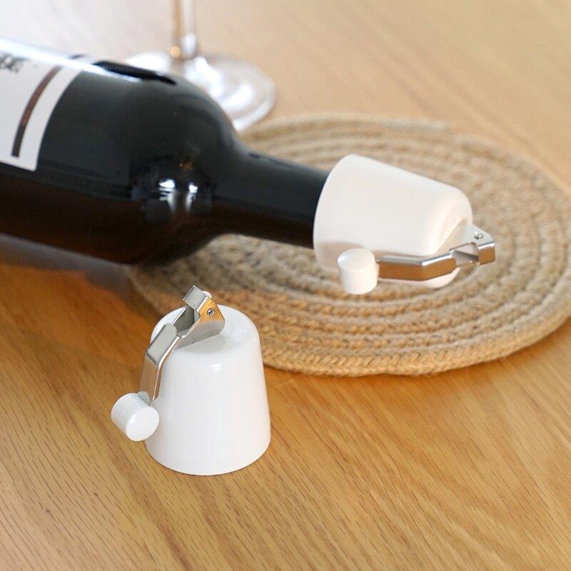 Silikonowy korek do butelek z  – Wine To Beer To Liquor recenzja i cena