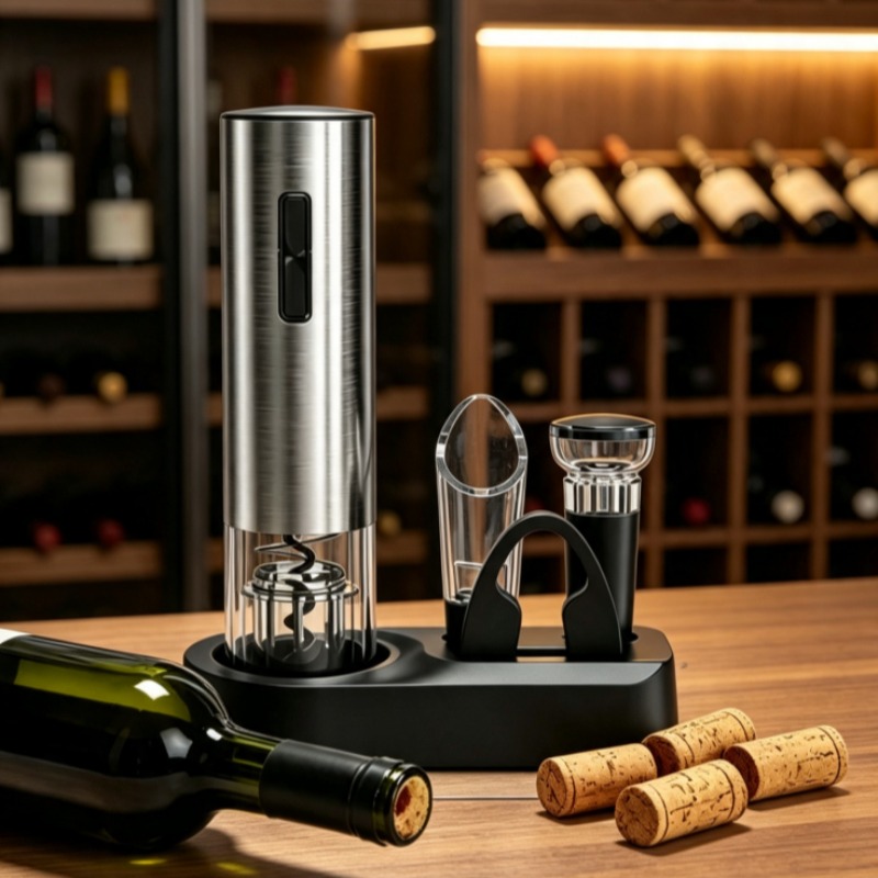 Elektryczny otwieracz do wina  – Wine Opener Electric recenzja i cena