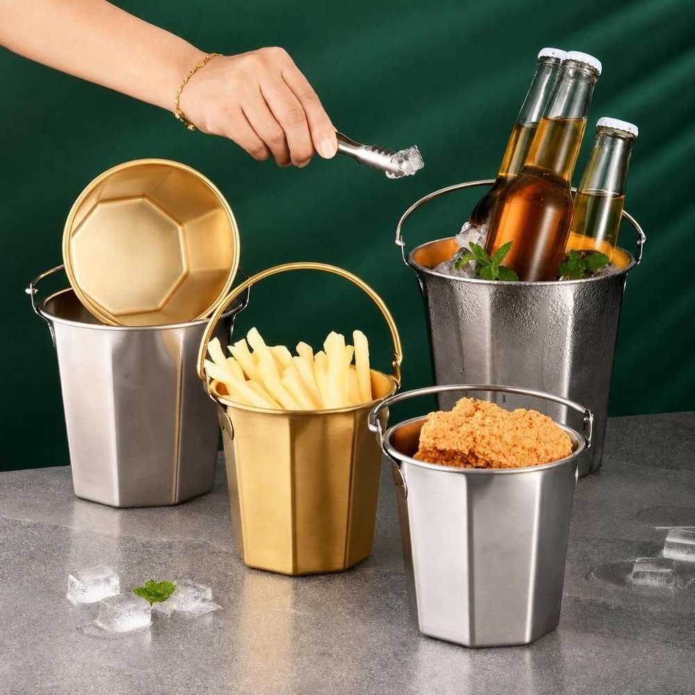 Mini wiadro na lód o pojemnośc – Ice Bucket Silver recenzja i cena