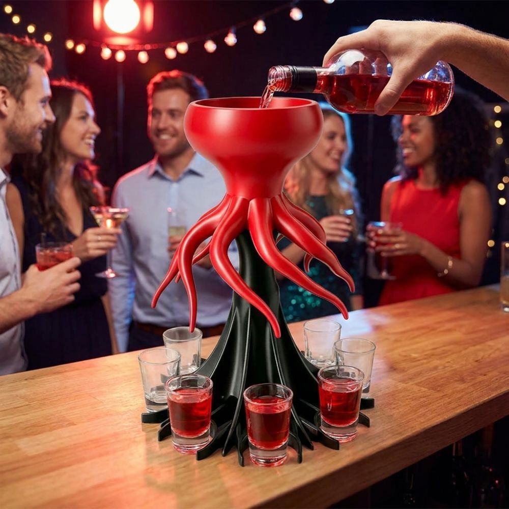 Dozownik do wina z 8 otworami, – Wine To Beer To Liquor recenzja i cena