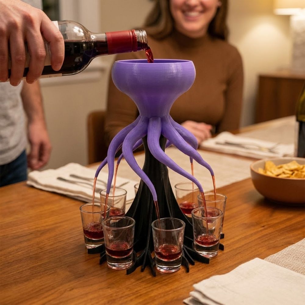 Dozownik do wina z 8 otworami, – Wine To Beer To Liquor recenzja i cena