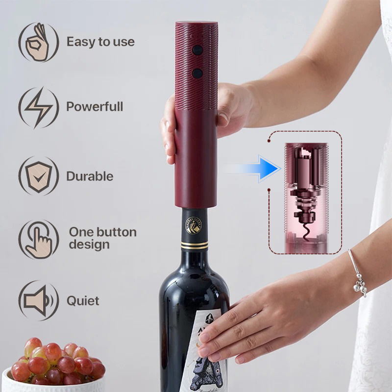Elektryczny otwieracz do butel – Wine Opener Electric recenzja i cena