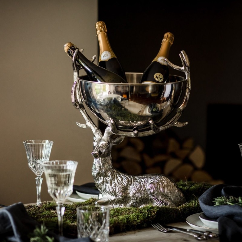 Chłodziarka do wina z metalu w – Ice Bucket Silver recenzja i cena