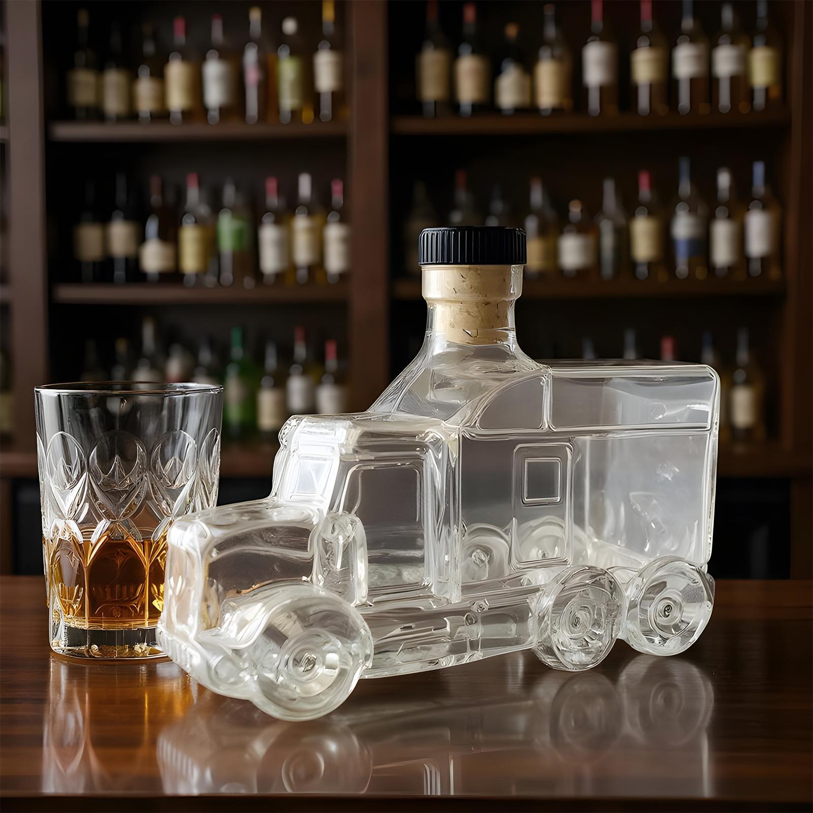 Dekoracyjna butelka karafka 37 – Wine To Beer To Liquor recenzja i cena