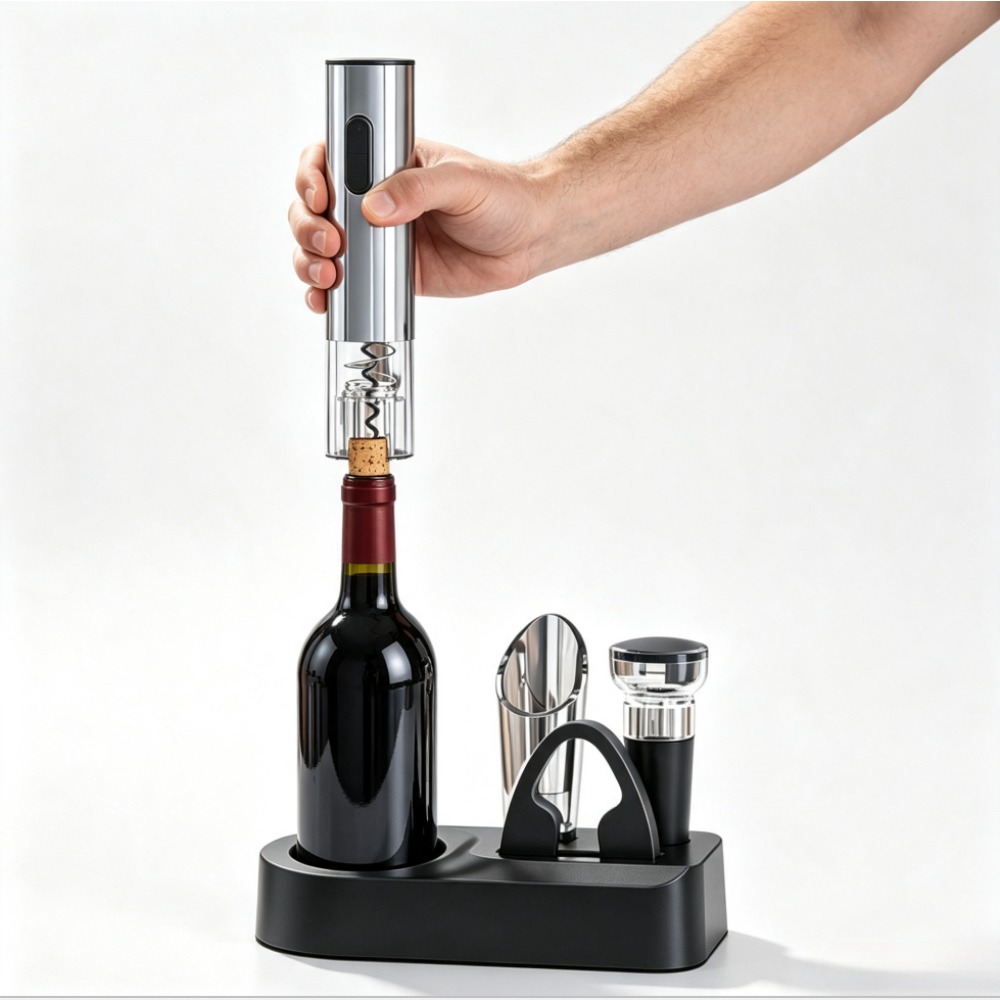 Elektryczny otwieracz do butel – Wine Opener Electric recenzja i cena